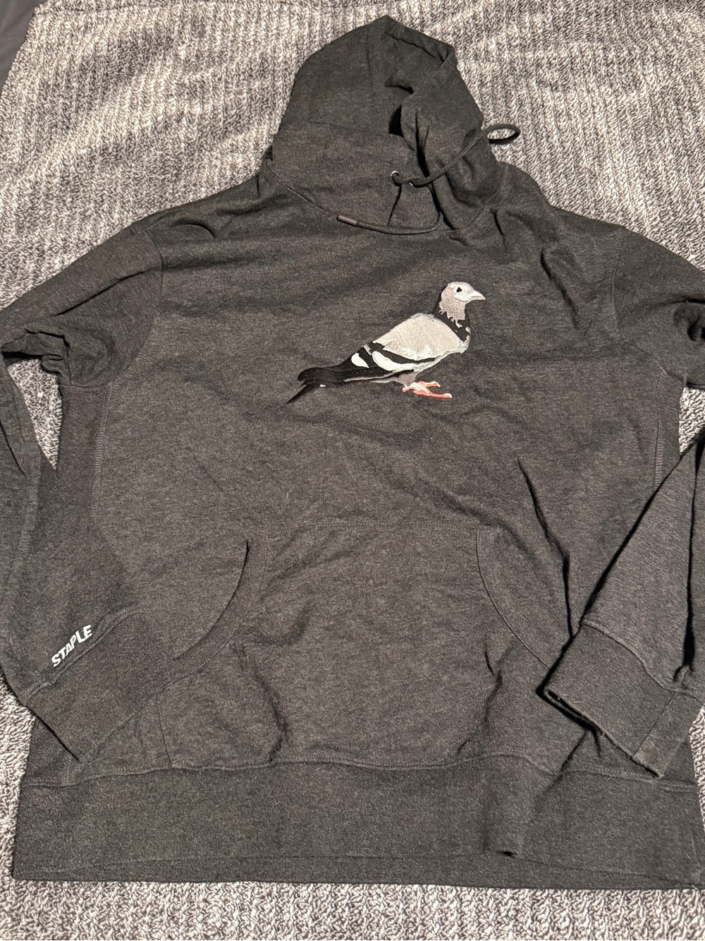 Staple Men's Dark Heather Gray Hoodie - Staple Logo